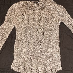 Jessica Simpson distressed sweater